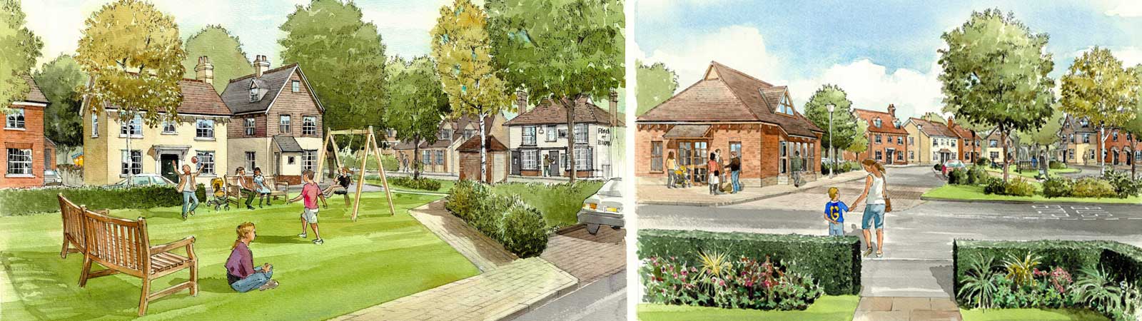 New Village Housing Little Dunmow